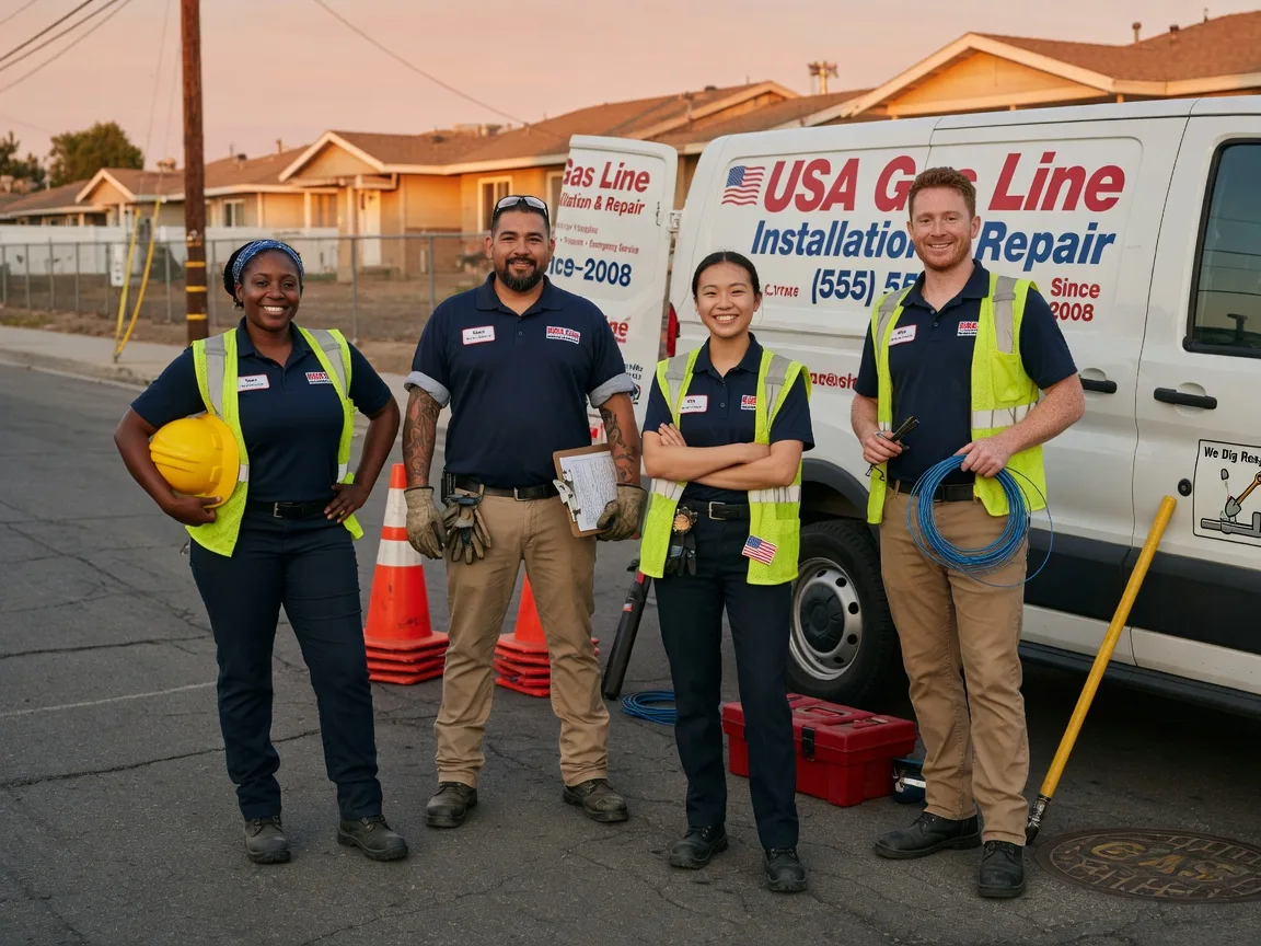 Gas Line Installation company in Valyermo, CA